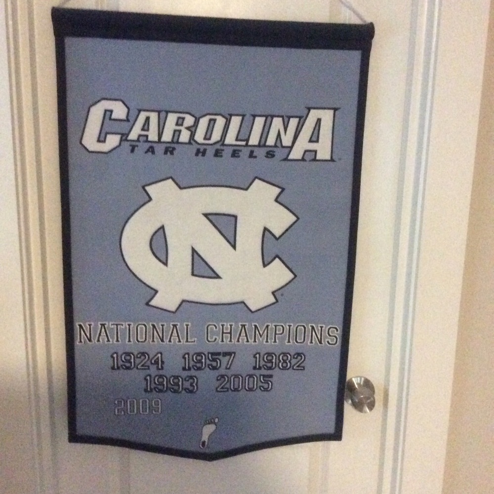 UNC Championship Banner